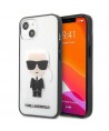 Karl Lagerfeld Iconik Karl Case for iPhone 13 mini - Transparent