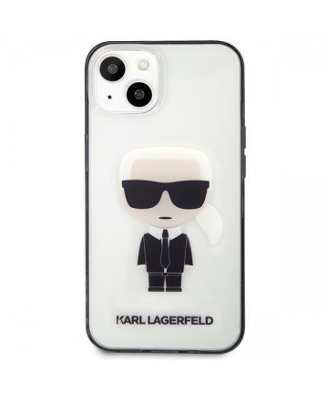 Karl Lagerfeld Iconik Karl Case for iPhone 13 mini - Transparent