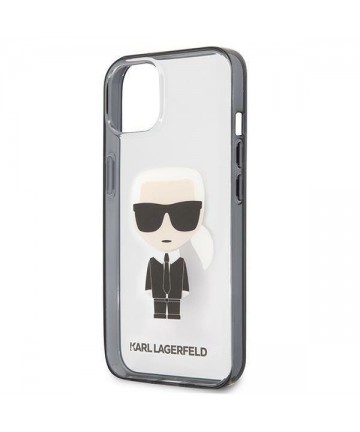 Karl Lagerfeld Iconik Karl Case for iPhone 13 mini - Transparent