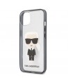 Karl Lagerfeld Iconik Karl Case for iPhone 13 mini - Transparent