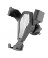 Gravity smartphone car holder, silver (YC07)