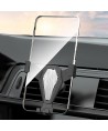 Gravity smartphone car holder, silver (YC07)