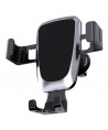 Gravity smartphone car holder, black air vent grille (YC08)