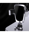 Gravity smartphone car holder, black air vent grille (YC08)