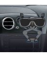 Gravity smartphone car holder for air vent with air freshener black (YC06)