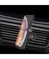 Gravity smartphone car holder for air vent with air freshener black (YC06)