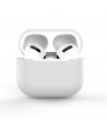 Case for AirPods 2 / AirPods 1 silicone soft cover for headphones white (case C)