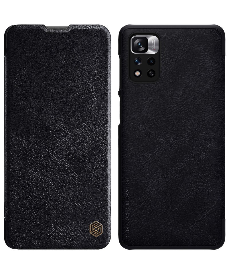 Nillkin Qin Case Case for Xiaomi Redmi Note 11 Pro+ (China) / Redmi Note 11 Pro (China) / Mi11i HyperCharge Camera Protector Hol