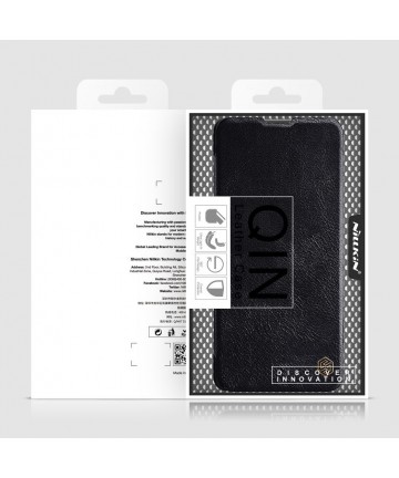 Nillkin Qin Case Case for Xiaomi Redmi Note 11 Pro+ (China) / Redmi Note 11 Pro (China) / Mi11i HyperCharge Camera Protector Hol