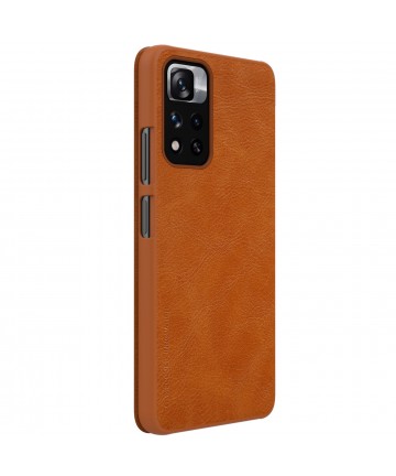 Nillkin Qin Case Case for Xiaomi Redmi Note 11 Pro+ (China) / Redmi Note 11 Pro (China) / Mi11i HyperCharge Camera Protector Hol
