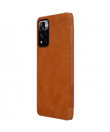 Nillkin Qin Case Case for Xiaomi Redmi Note 11 Pro+ (China) / Redmi Note 11 Pro (China) / Mi11i HyperCharge Camera Protector Hol