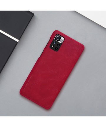 Nillkin Qin Case Case for Xiaomi Redmi Note 11 Pro+ (China) / Redmi Note 11 Pro (China) / Mi11i HyperCharge Camera Protector Hol