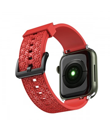 Watch Strap Y strap for Apple Watch 7 / SE (41/40 / 38mm) band watchband red