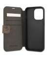 Guess GUBKP13L4GMGBR iPhone 13 Pro / 13 6.1" brown/brown book 4G Big Metal Logo