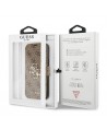 Guess GUBKP13L4GMGBR iPhone 13 Pro / 13 6.1" brown/brown book 4G Big Metal Logo