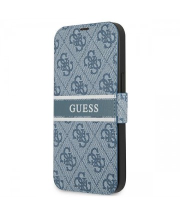 Guess GUBKP13S4GDBL iPhone 13 mini 5.4" blue/blue book 4G Stripe