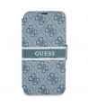 Guess GUBKP13S4GDBL iPhone 13 mini 5.4" blue/blue book 4G Stripe