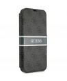 Guess GUBKP13S4GDGR iPhone 13 mini 5.4" grey/grey book 4G Stripe
