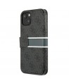 Guess GUBKP13S4GDGR iPhone 13 mini 5.4" grey/grey book 4G Stripe