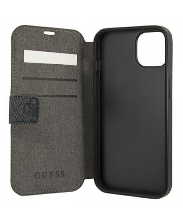 Guess GUBKP13S4GDGR iPhone 13 mini 5.4" grey/grey book 4G Stripe