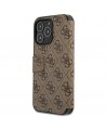Guess GUBKP13X4GMGBR iPhone 13 Pro Max 6.7" brown/brown book 4G Big Metal Logo
