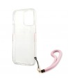 Guess GUHCP13LKCABPI iPhone 13 Pro / 13 6.1" pink/pink hardcase Camo Strap Collection