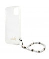 Guess GUHCP13MKPSWH iPhone 13 6.1" Transparent hardcase White Pearl