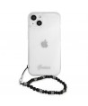 Guess GUHCP13SKPSBK iPhone 13 mini 5.4" Transparent hardcase Black Pearl
