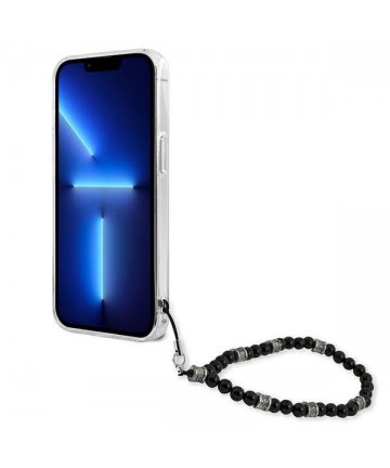 Guess GUHCP13SKPSBK iPhone 13 mini 5.4" Transparent hardcase Black Pearl