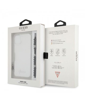 Guess GUHCP13SKPSBK iPhone 13 mini 5.4" Transparent hardcase Black Pearl