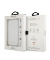 Guess GUHCP13SKPSWH iPhone 13 mini 5.4" Transparent hardcase White Pearl