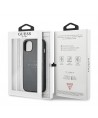 Guess GUHCP13SPSASBGR iPhone 13 mini 5.4" grey/grey Saffiano Strap