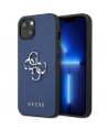 Guess GUHCP13SSA4GSBL iPhone 13 mini 5.4" blue/blue hardcase Saffiano 4G Metal Logo
