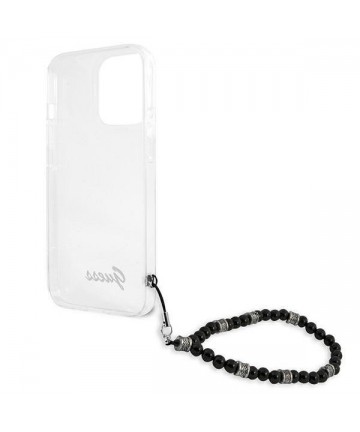 Guess GUHCP13XKPSBK iPhone 13 Pro Max 6.7" Transparent hardcase Black Pearl