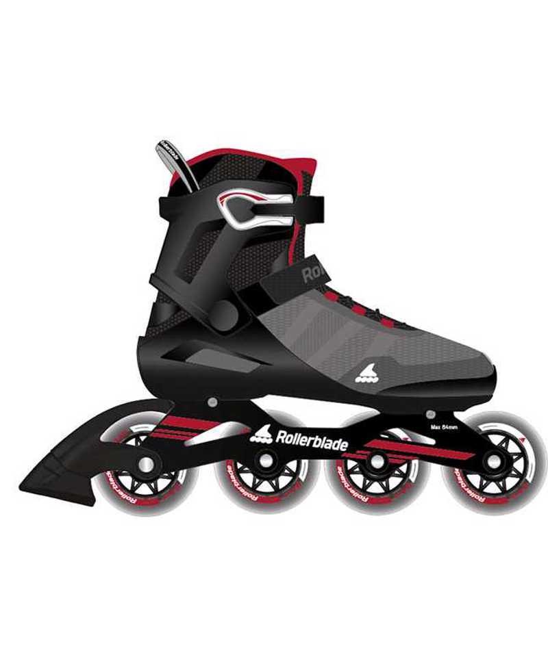 ROLLERBLADE SIRIO 84 Αυξομειούμενα Πατίνια - Μαύρο/Κόκκινο