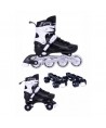 ΑΘΛΟΠΑΙΔΙΑ 10306 Αυξομειούμενα Πατίνια/Roller Skates 2 σε 1 - Μαύρο