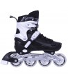 ΑΘΛΟΠΑΙΔΙΑ 10306 Αυξομειούμενα Πατίνια/Roller Skates 2 σε 1 - Μαύρο
