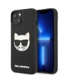 Karl Lagerfeld 3D Rubber Choupette Case for iPhone 13 mini - Black