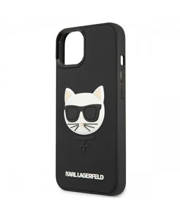 Karl Lagerfeld 3D Rubber Choupette Case for iPhone 13 mini - Black