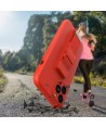 Rope Case Silicone Cover with Lanyard Purse Lanyard Strap for Xiaomi Redmi Note 11 Pro Pink
