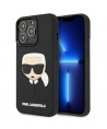 Karl Lagerfeld 3D Rubber Karl's Head Case for iPhone 13 Pro / iPhone 13 - Black