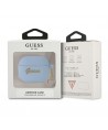 Guess GUA3LSCHSB AirPods 3 cover blue/blue Silicone Charm Heart Collection