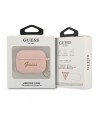 Guess GUAPLSCHSP AirPods Pro cover pink/pink Silicone Charm Heart Collection
