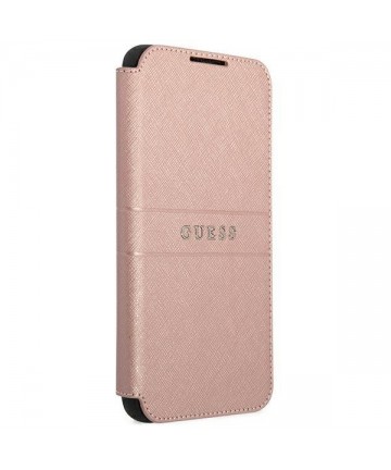 Guess GUBKS22MPSASBPI S22+ S906 pink/pink book Saffiano Stripes