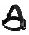 Headband for GoPro, DJI Osmo Action, EKEN, SJCam, Insta360 action cameras + long mounting screw black