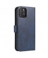 Magnet Case Elegant case cover flip cover with stand function for Xiaomi Redmi Note 11S / Note 11 blue