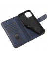 Magnet Case Elegant case cover flip cover with stand function for Xiaomi Redmi Note 11S / Note 11 blue