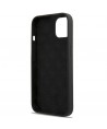 Guess GUHMP13MLSLMGBK iPhone 13 6.1" black/black hardcase Silicone Script Gold Logo Magsafe