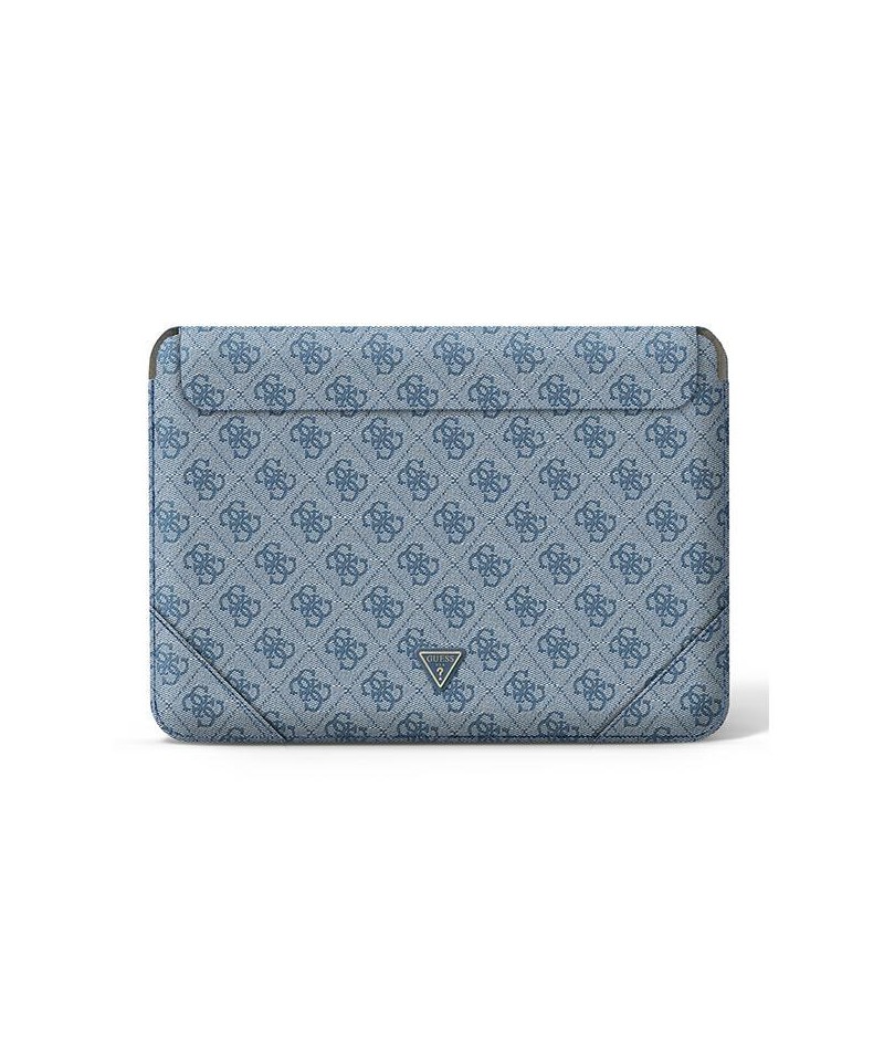 Guess 4G Uptown Triangle Logo case for a 16" laptop - blue