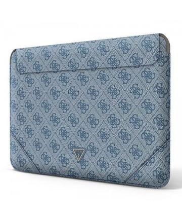 Guess 4G Uptown Triangle Logo case for a 16" laptop - blue